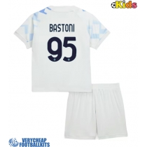 Inter Milan Alessandro Bastoni #95 Replica Away Minikit 2025-26 Short Sleeve (+ pants)